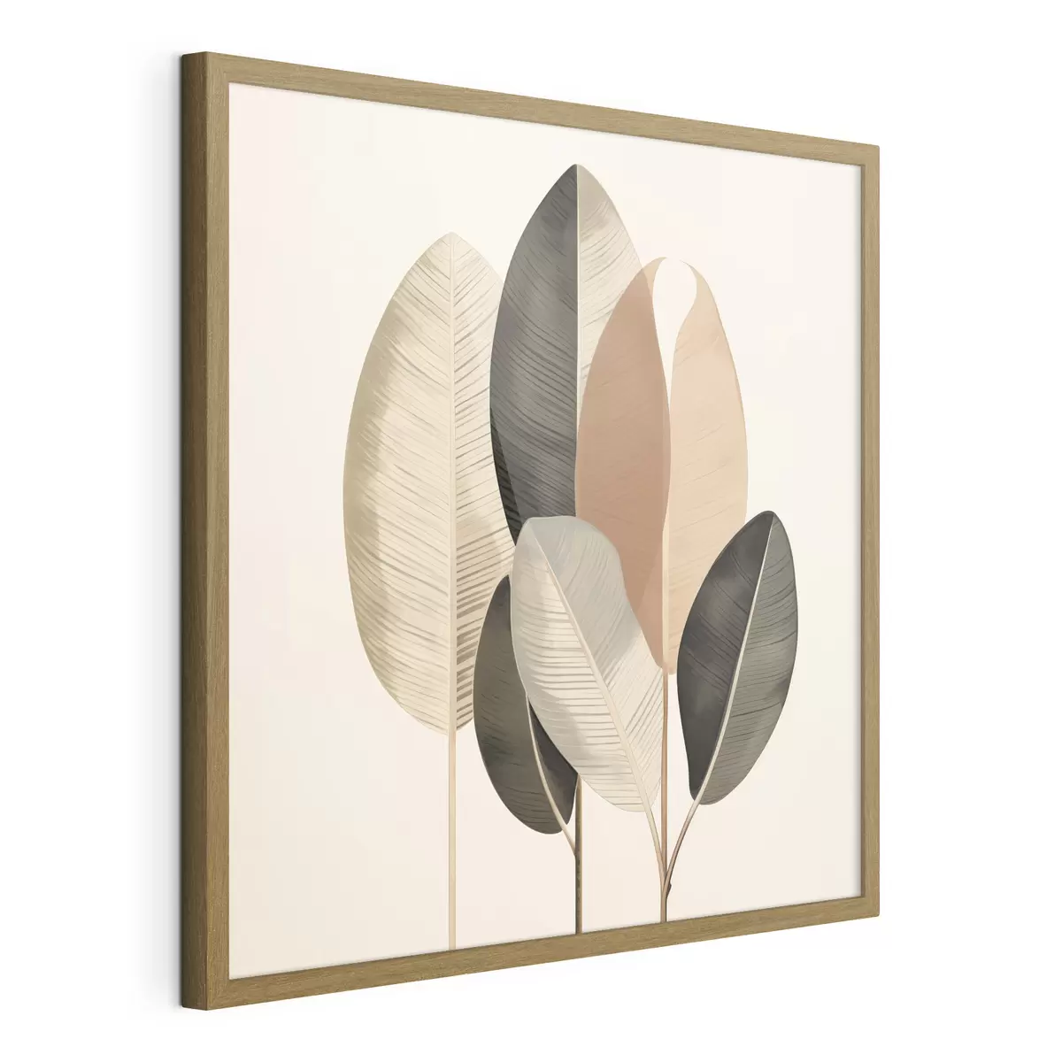 Poster Feuilles et harmonie f48414