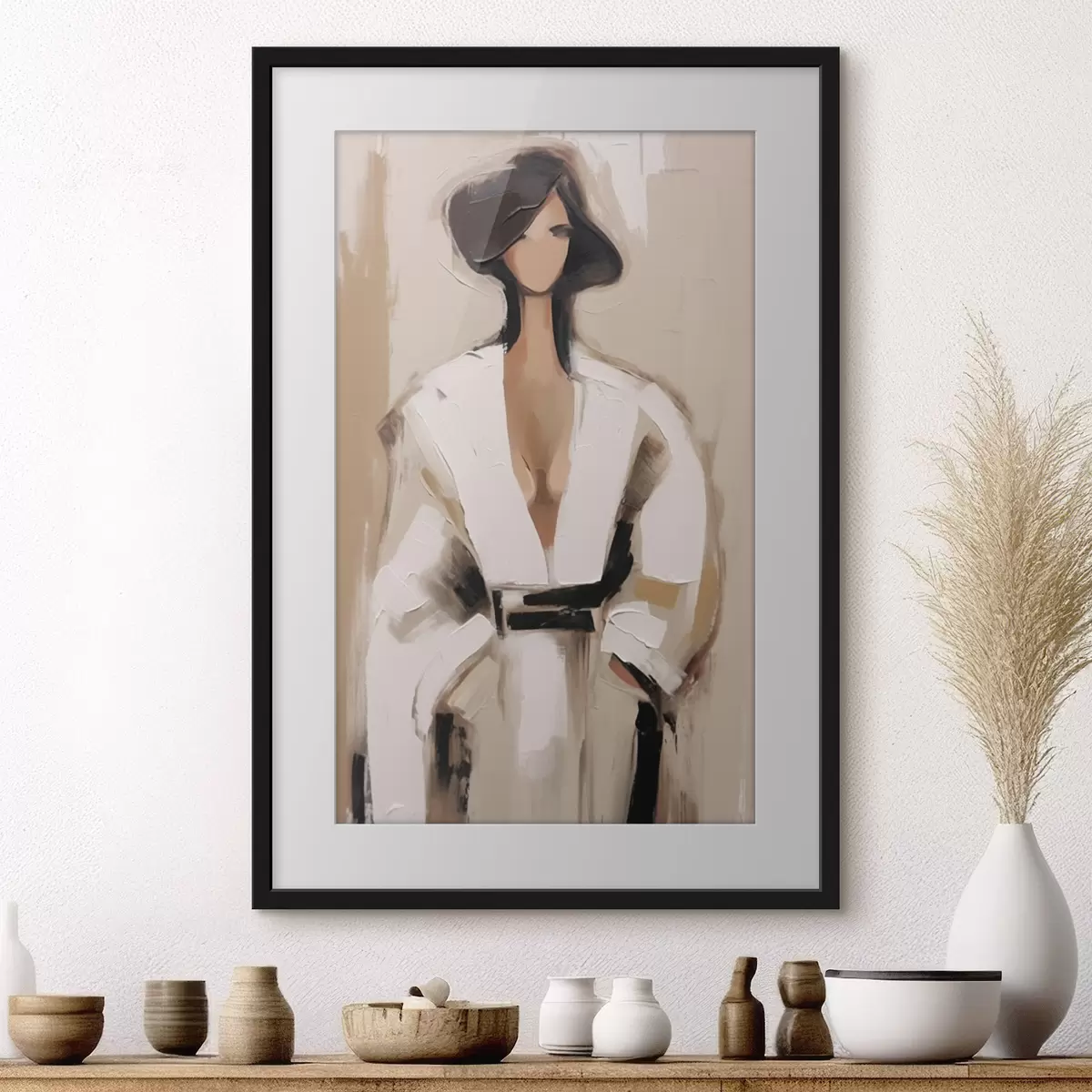 Poster Art figuratif minimaliste f48427