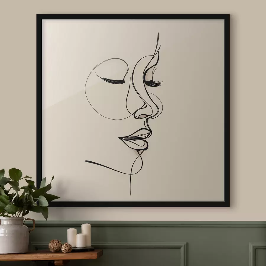 Papier peint Esquisse au trait f48429