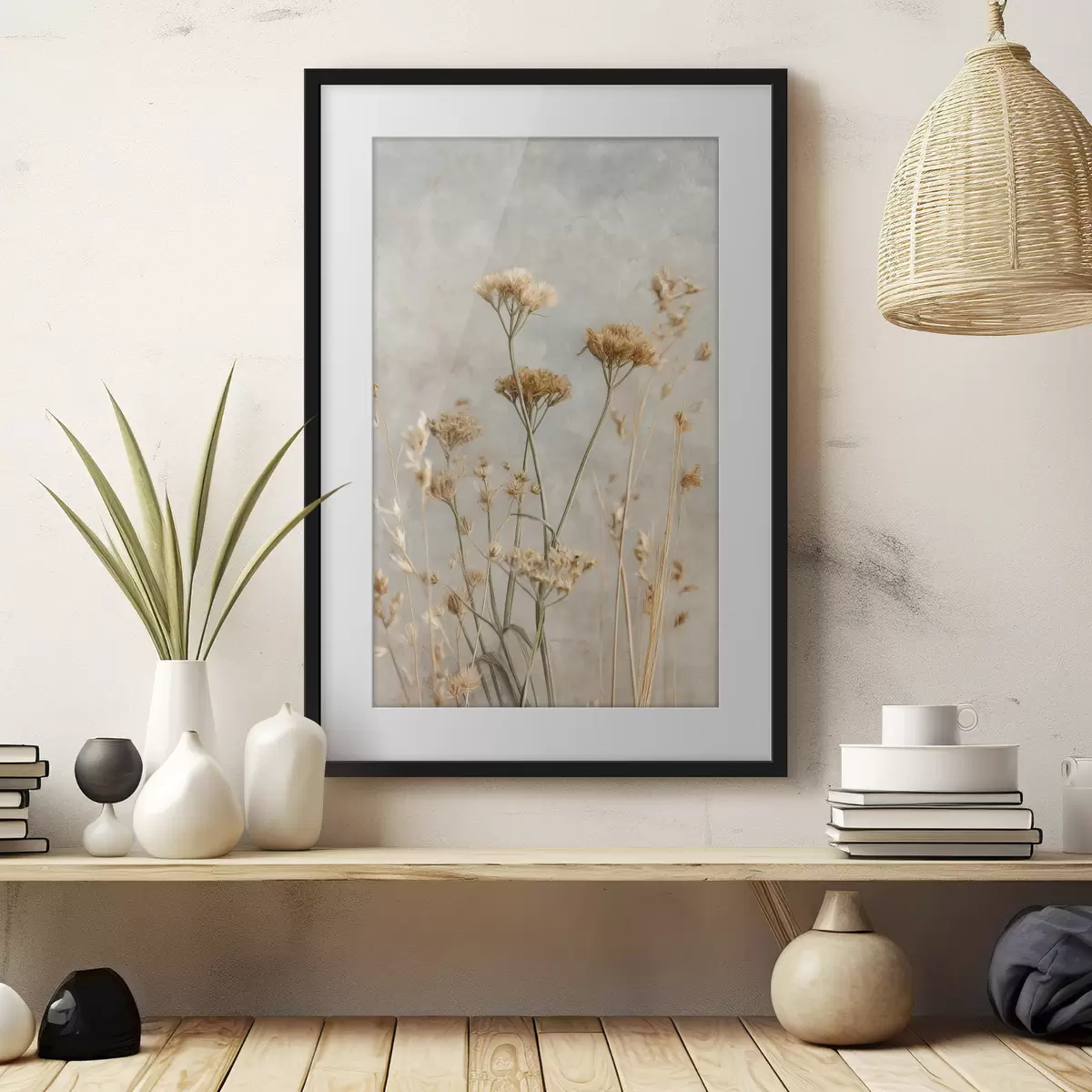 Poster Composition de fleurs sauvages f48440