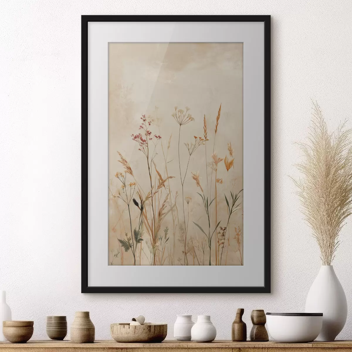 Poster Tiges florales légères f48441