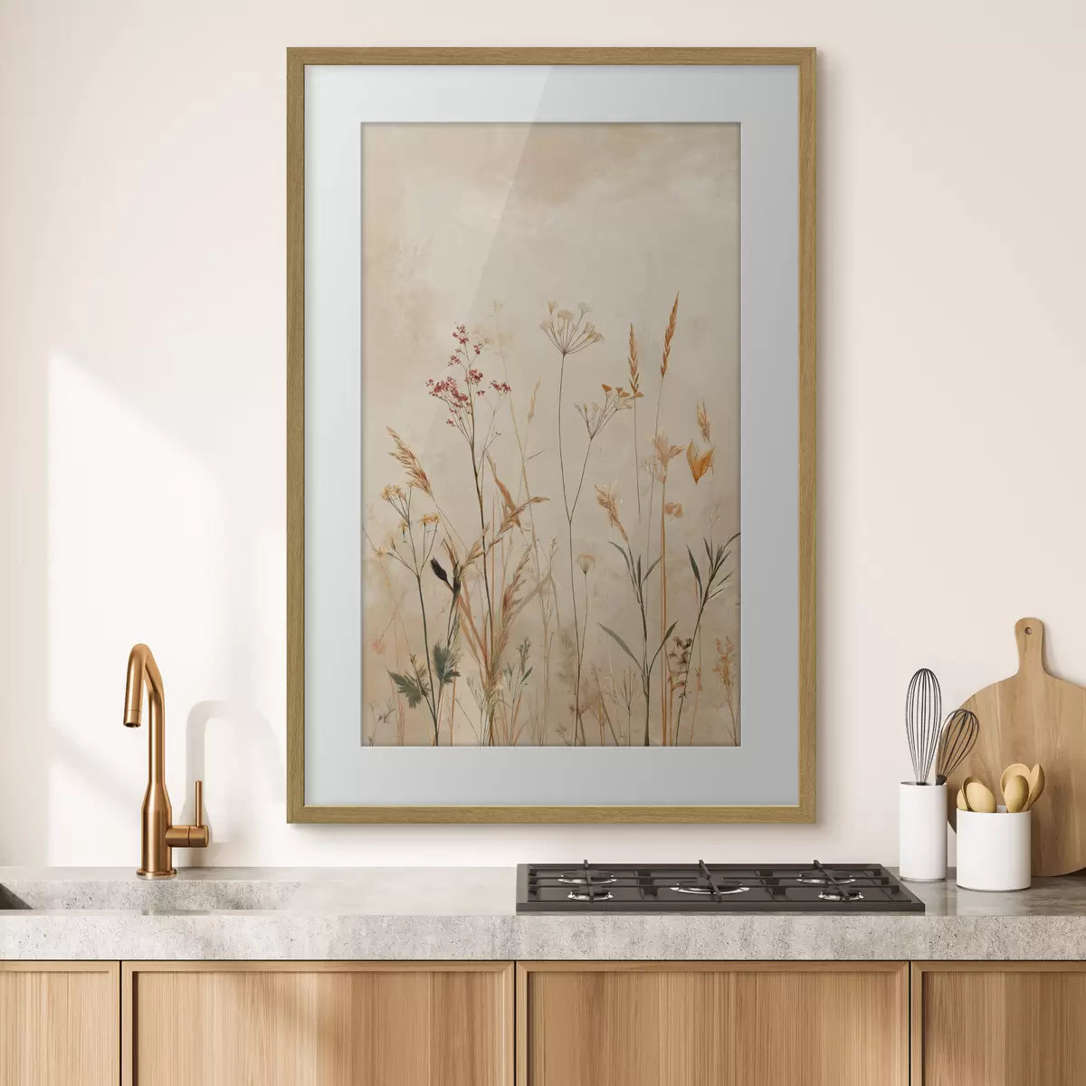 Poster Tiges florales légères f48441