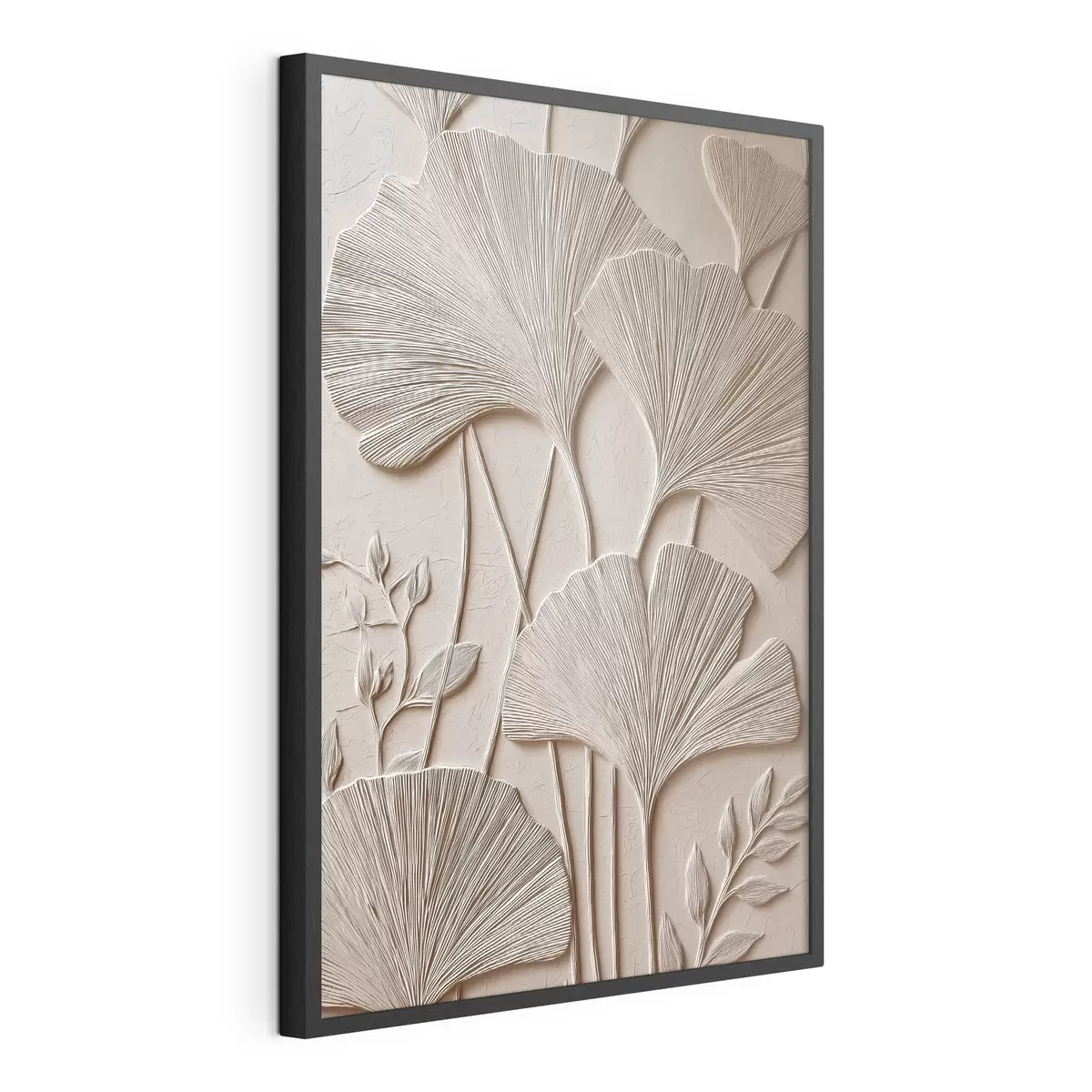 Poster Panneau en relief à motifs floraux f48447