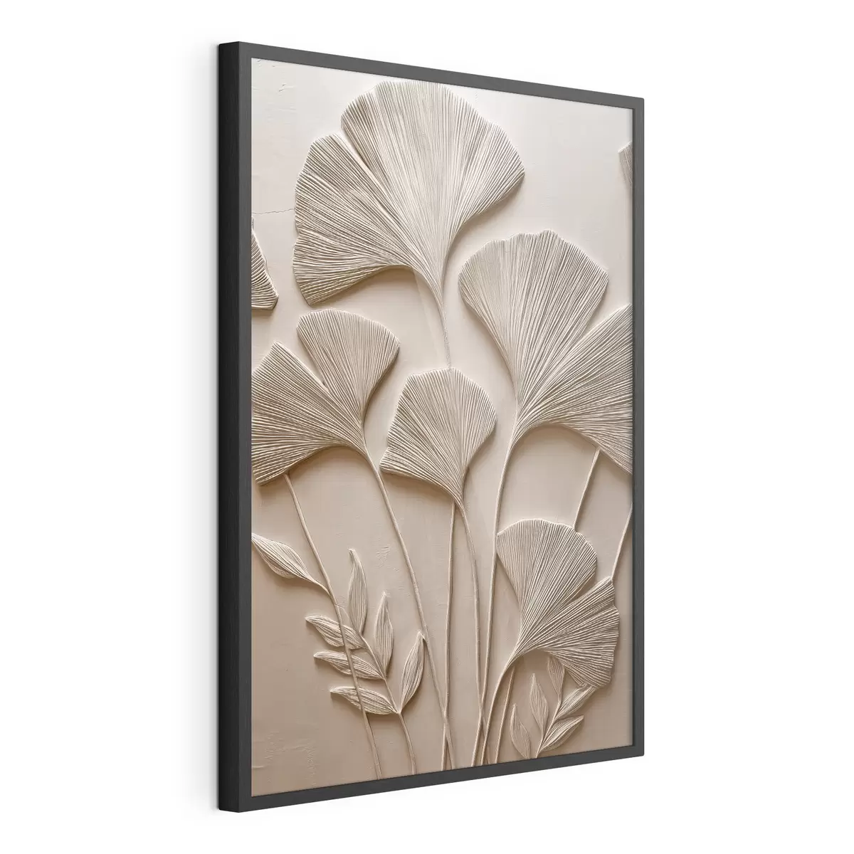 Poster Relief décoratif en forme de feuille f48448