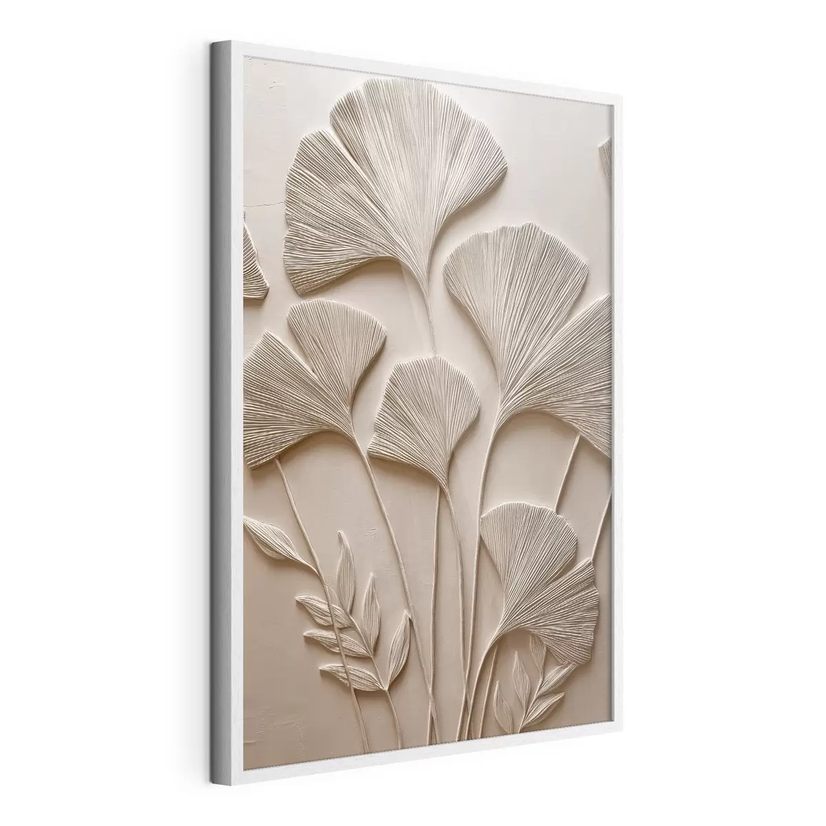 Poster Relief décoratif en forme de feuille f48448