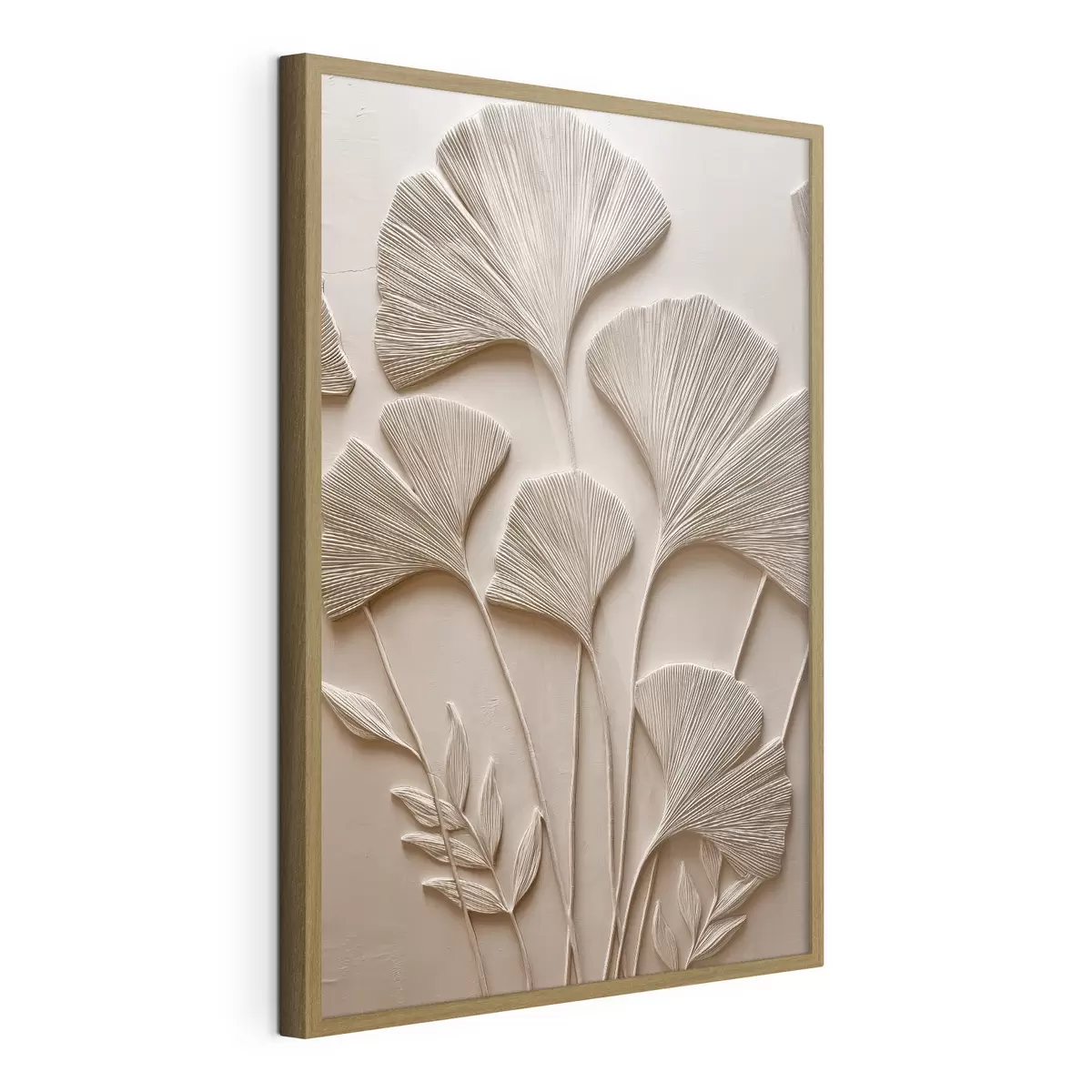 Poster Relief décoratif en forme de feuille f48448