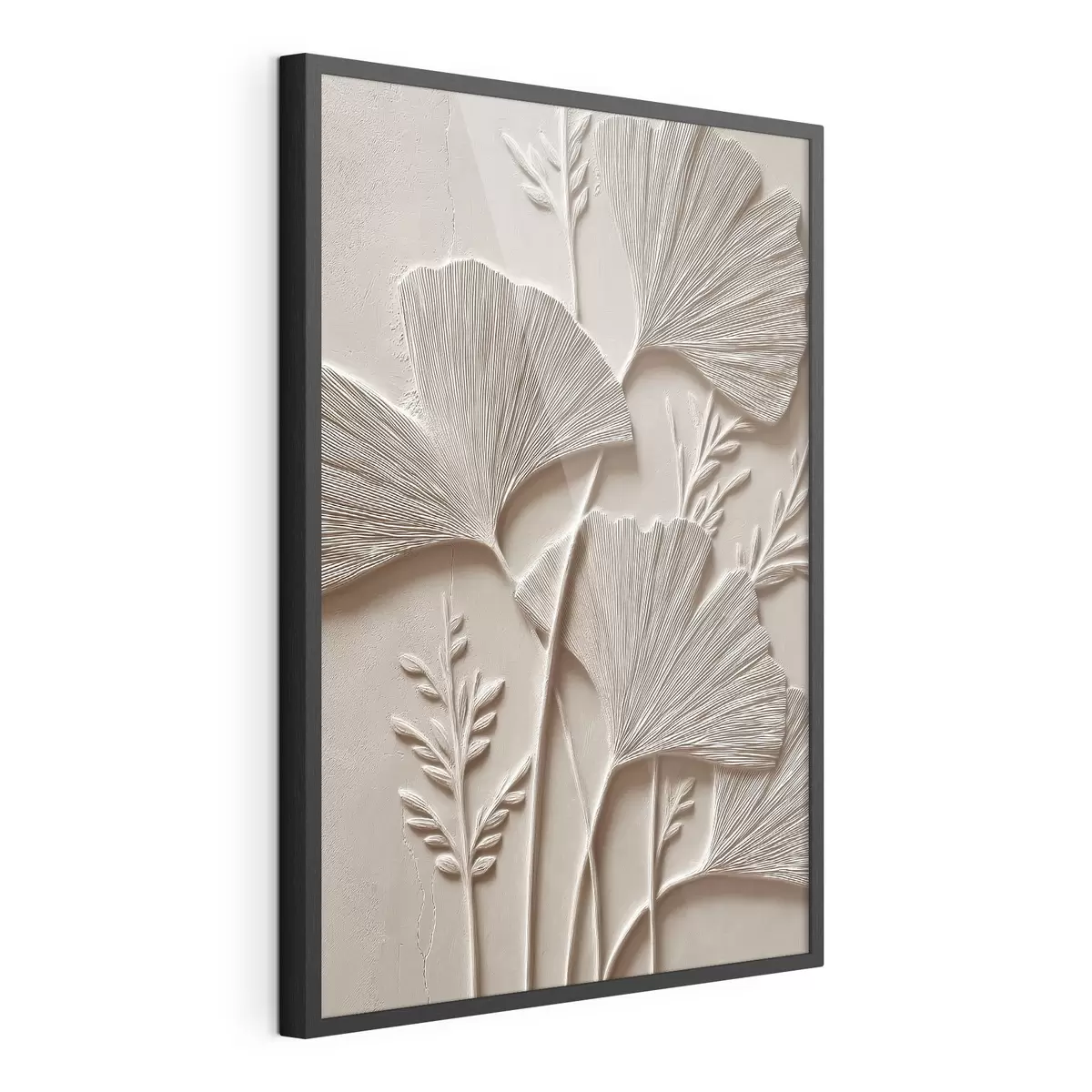 Poster Texture murale botanique f48449