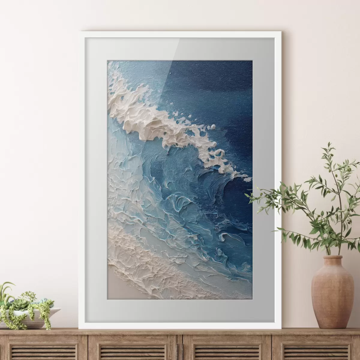 Poster Vue sur le littoral f48451