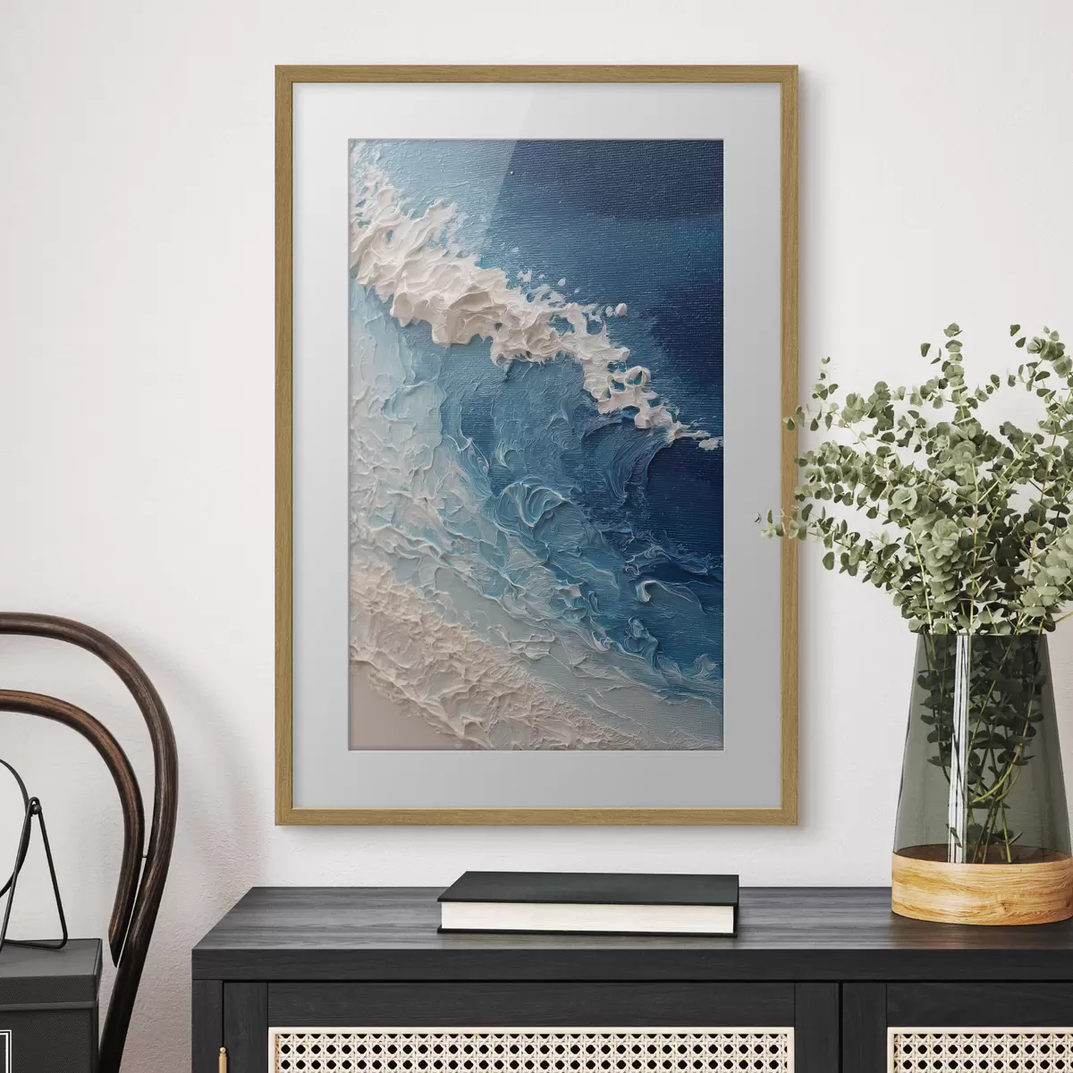 Poster Vue sur le littoral f48451