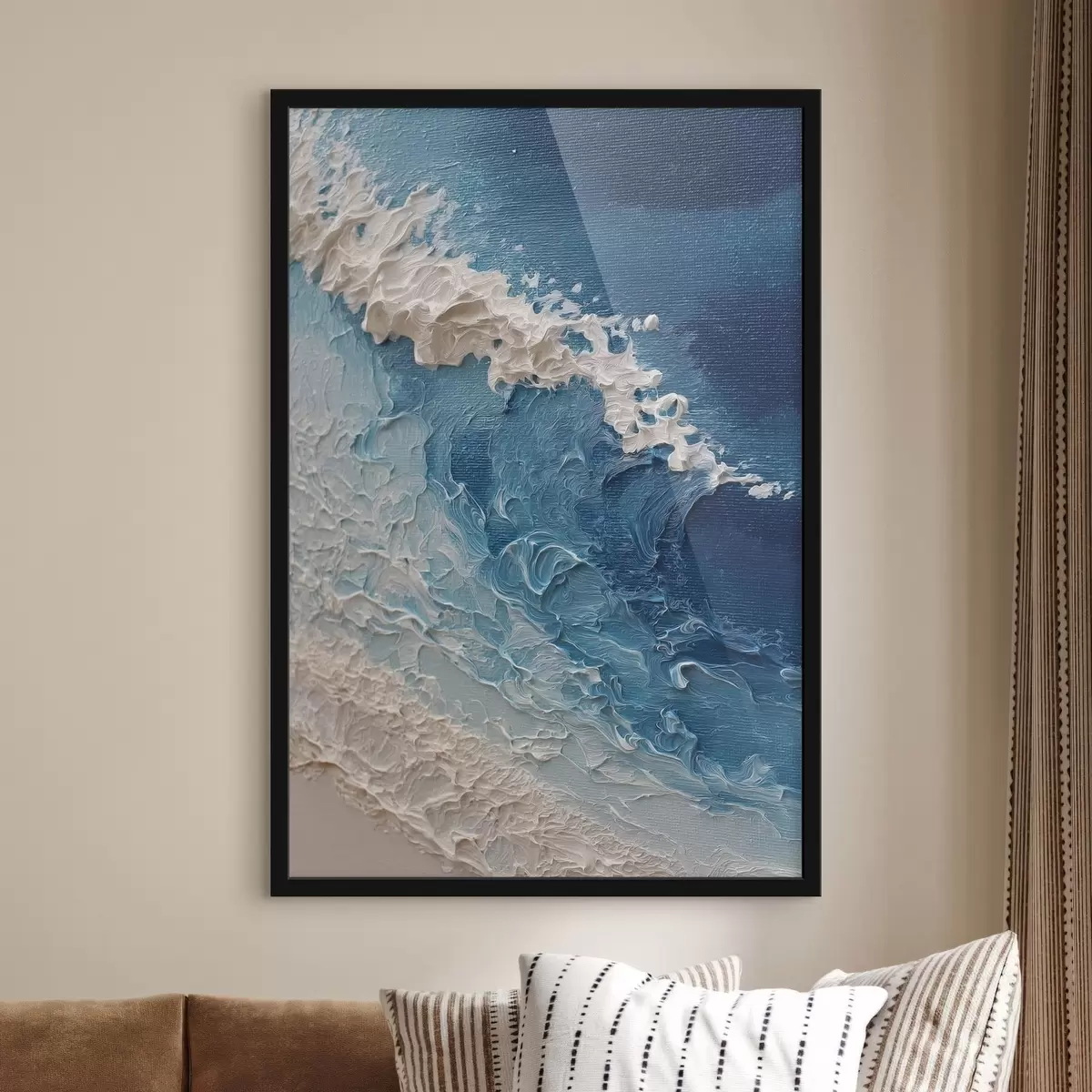 Poster Vue sur le littoral f48451