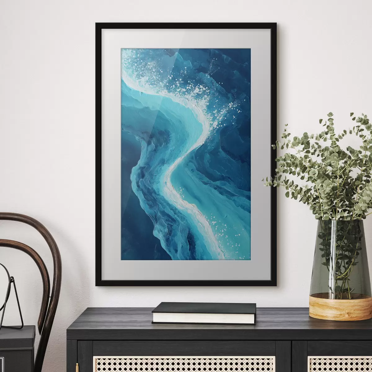 Poster Motif « Vagues de l'océan » f48452