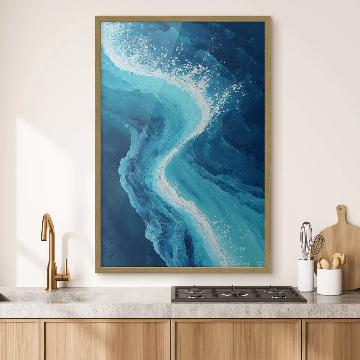 Poster Motif « Vagues de l'océan » f48452