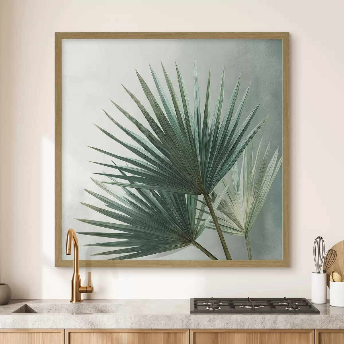 Poster Composition « Feuilles de palmier » f48465