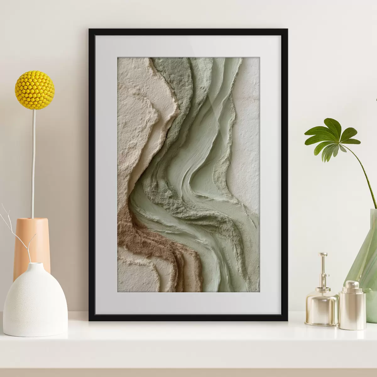 Poster Texture de pierre abstraite f48473