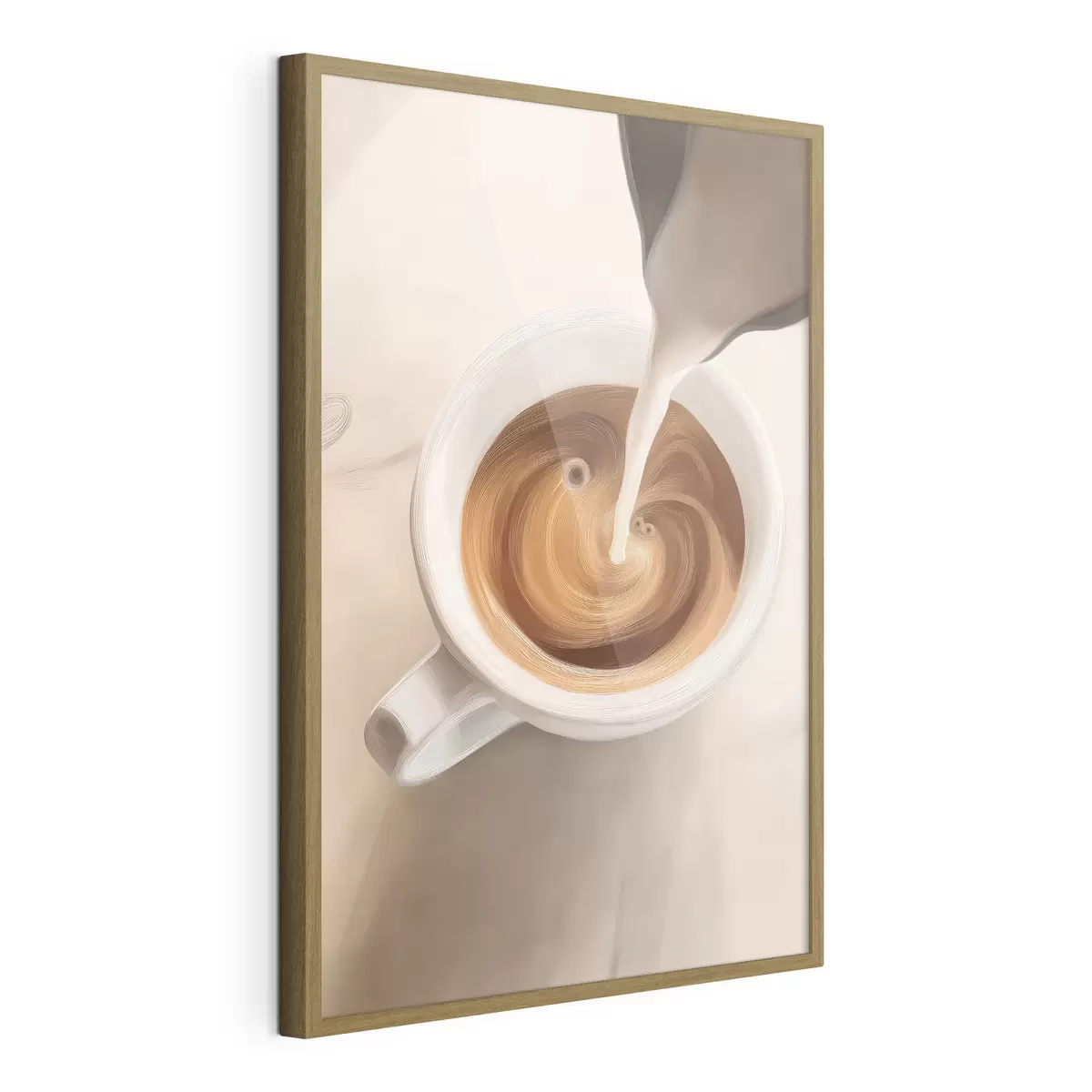 Poster Gros plan sur une tasse de café f48475