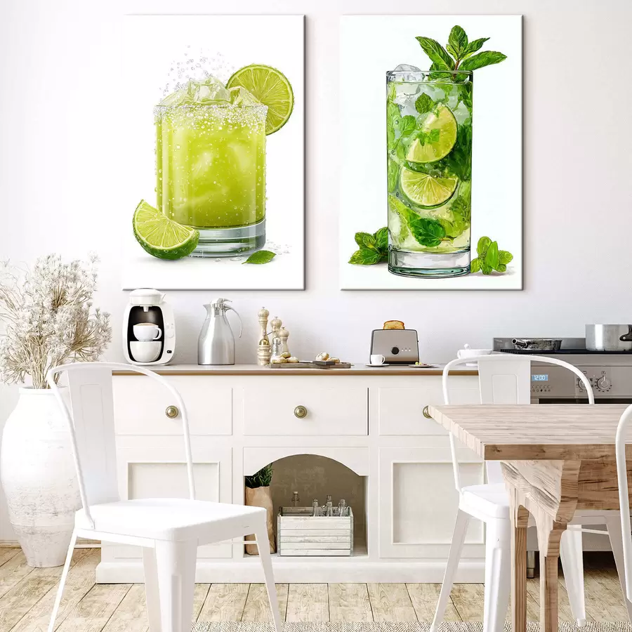 Tableau Lot de verres à martini m30220