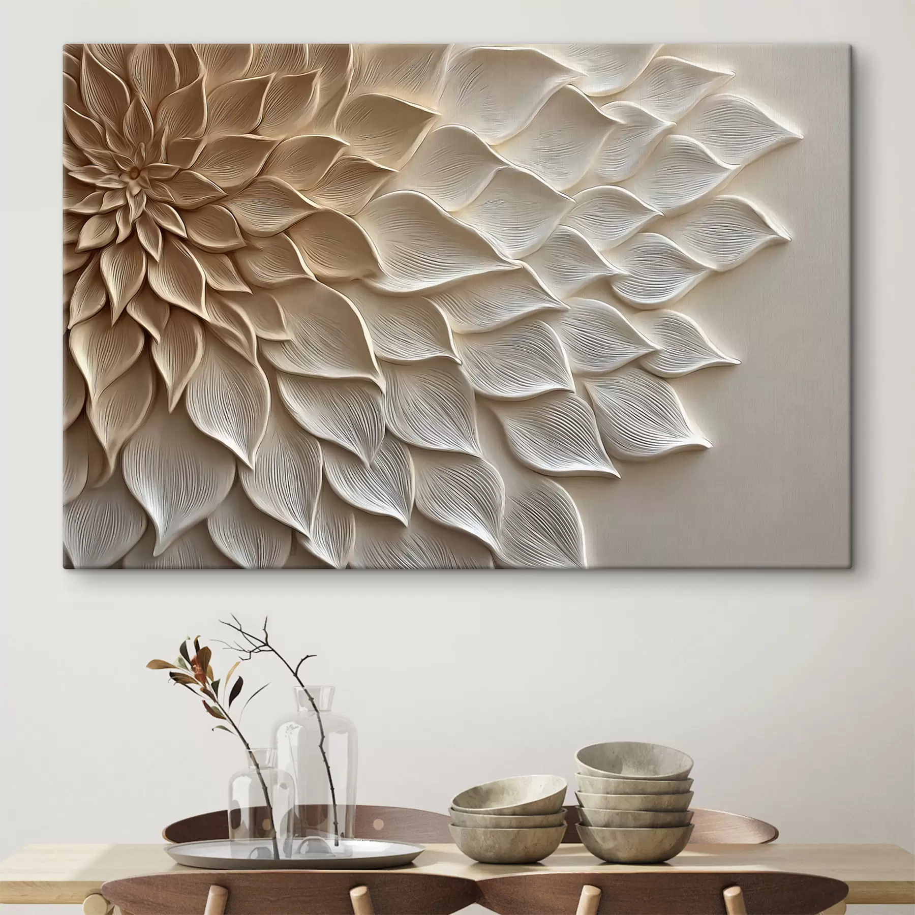 Tableau Motif floral s48425