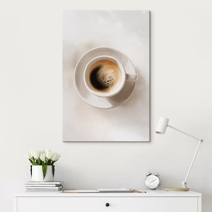 Tableau Vue de dessus de l'Espresso s48443