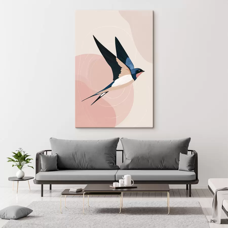 Tableau Oiseaux en vol s48458