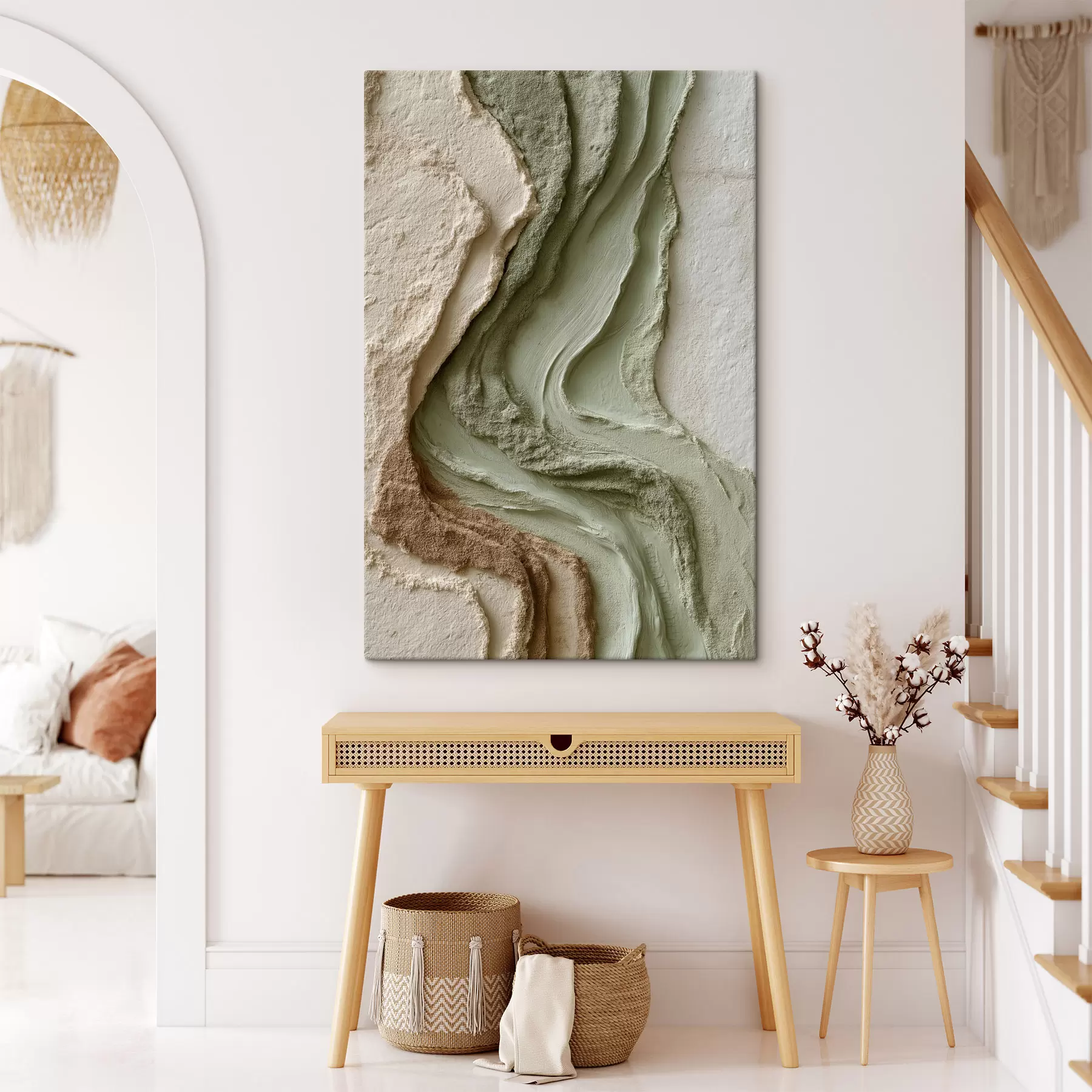 Tableau Texture de pierre abstraite s48473