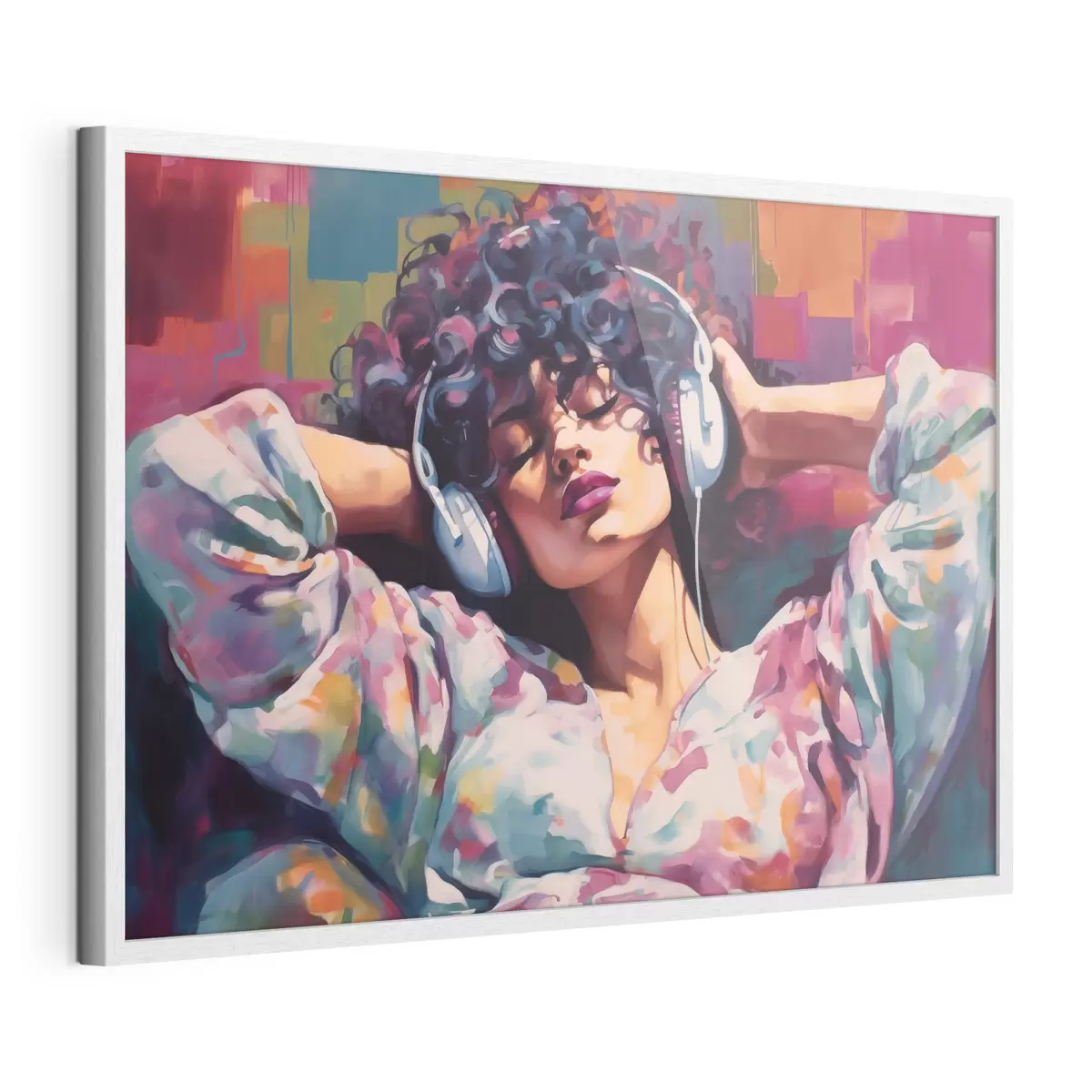 Poster Femme et chaleur f48335
