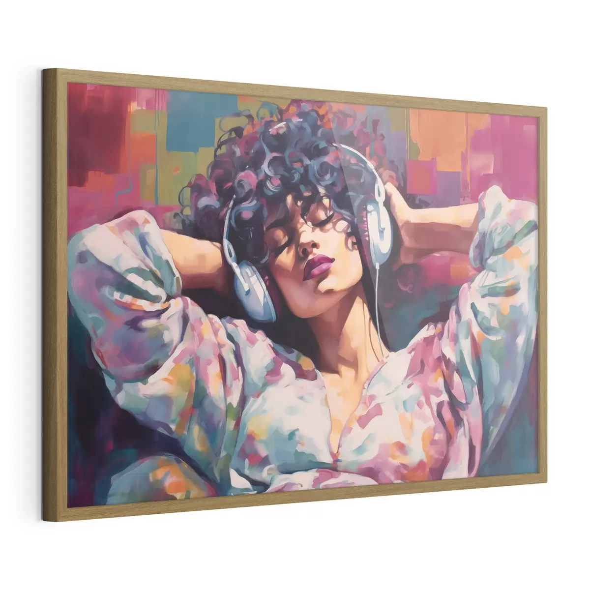 Poster Femme et chaleur f48335