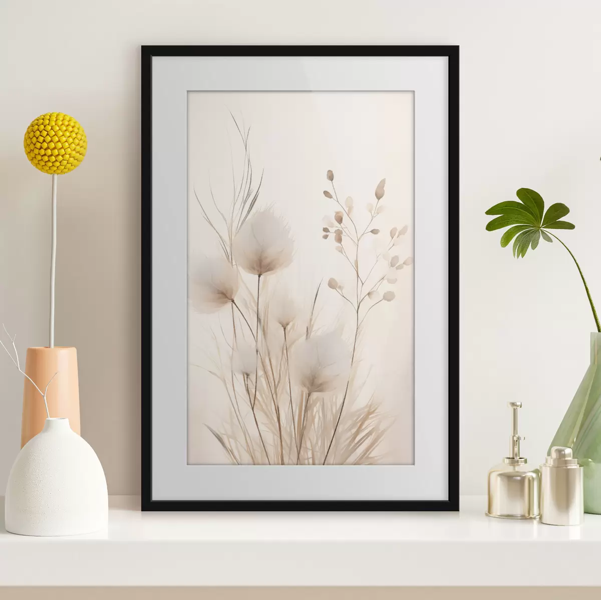 Poster Graines sur tiges fines f48346