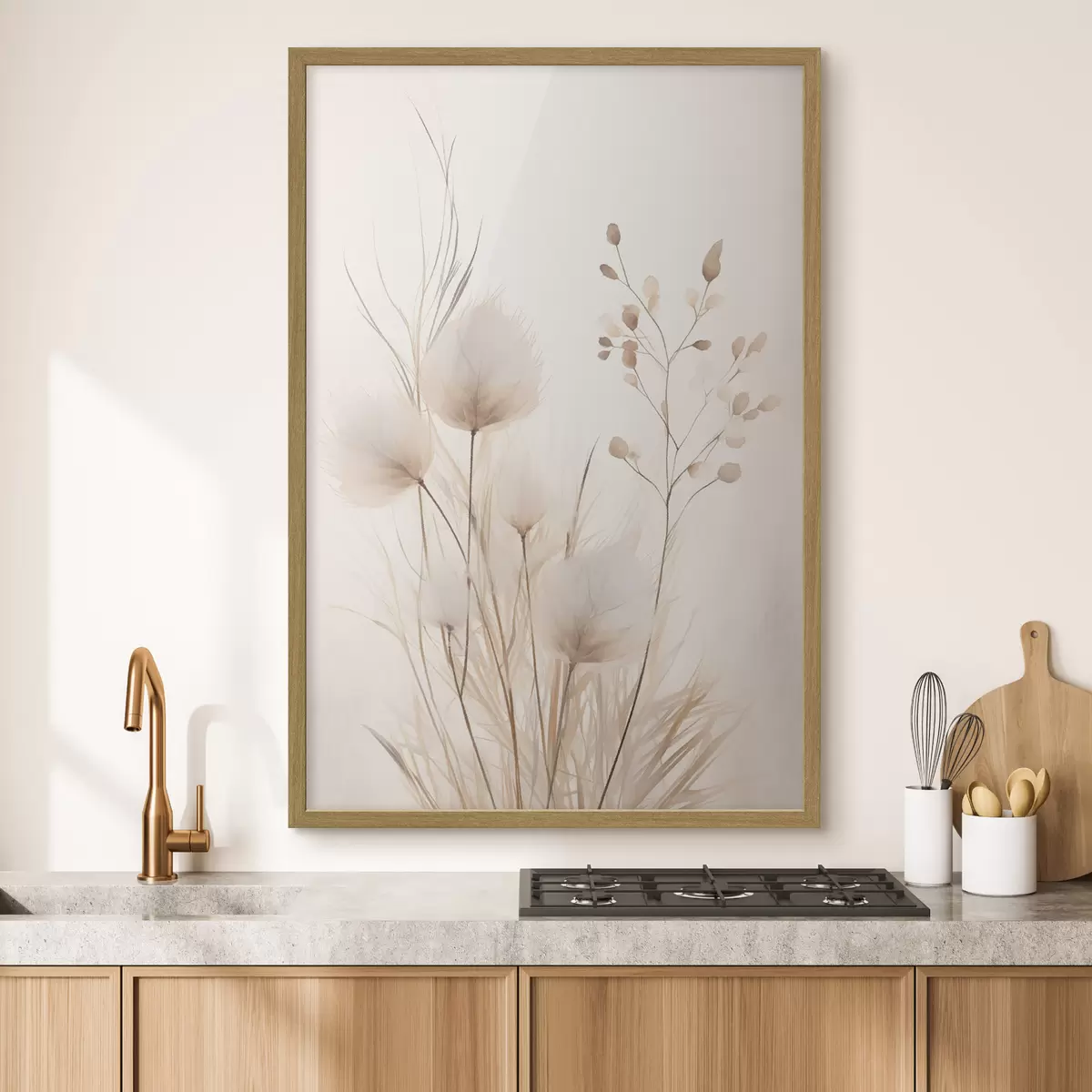 Poster Graines sur tiges fines f48346