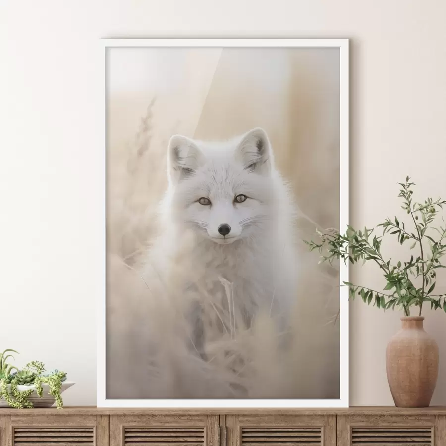 Papier peint Renard arctique f48498