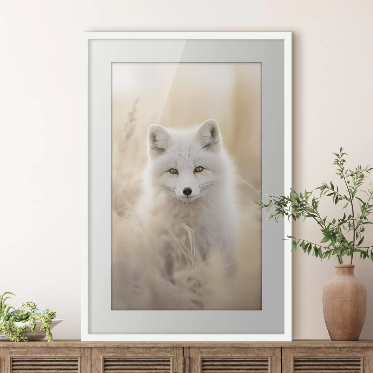 Poster Renard arctique f48498