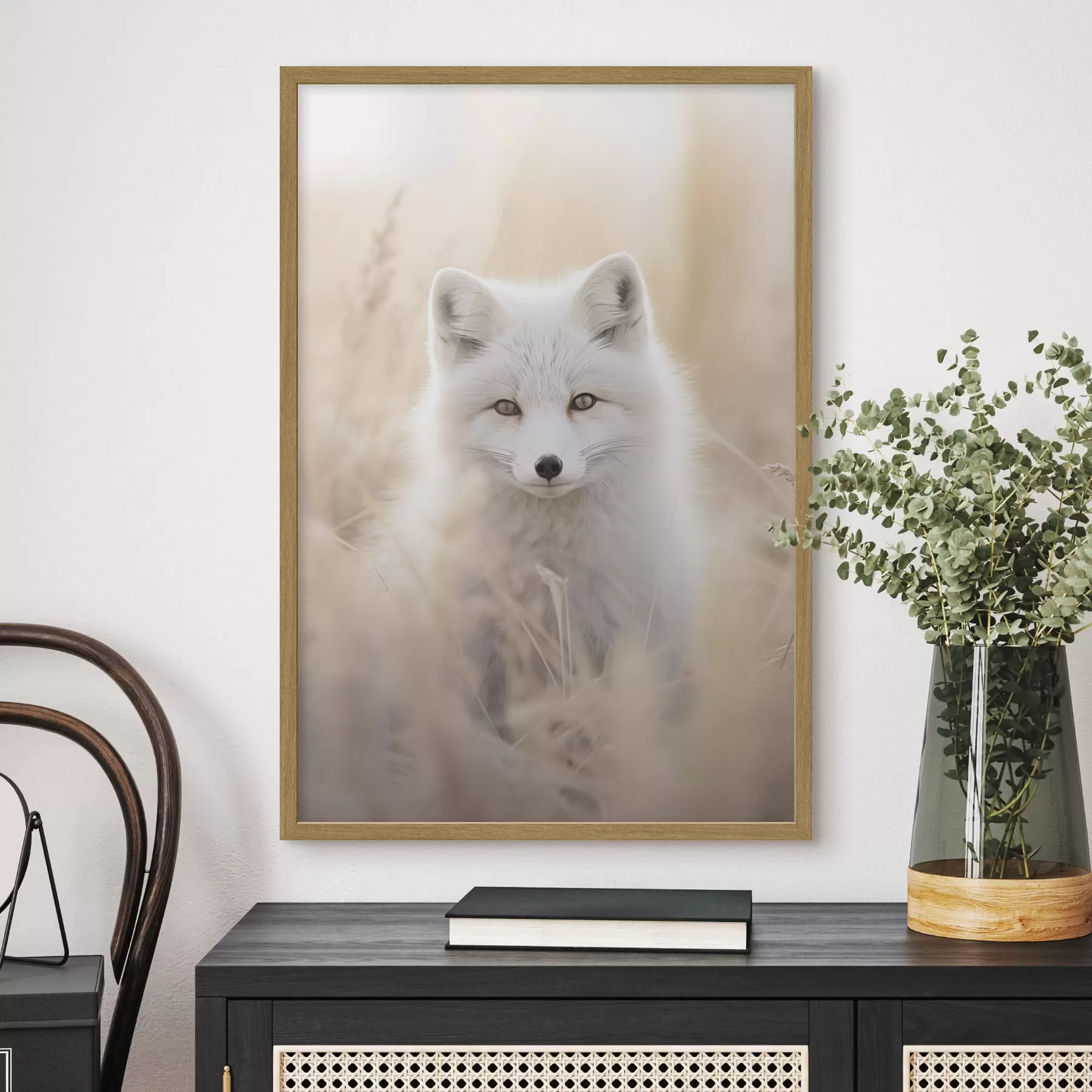 Papier peint Renard arctique f48498
