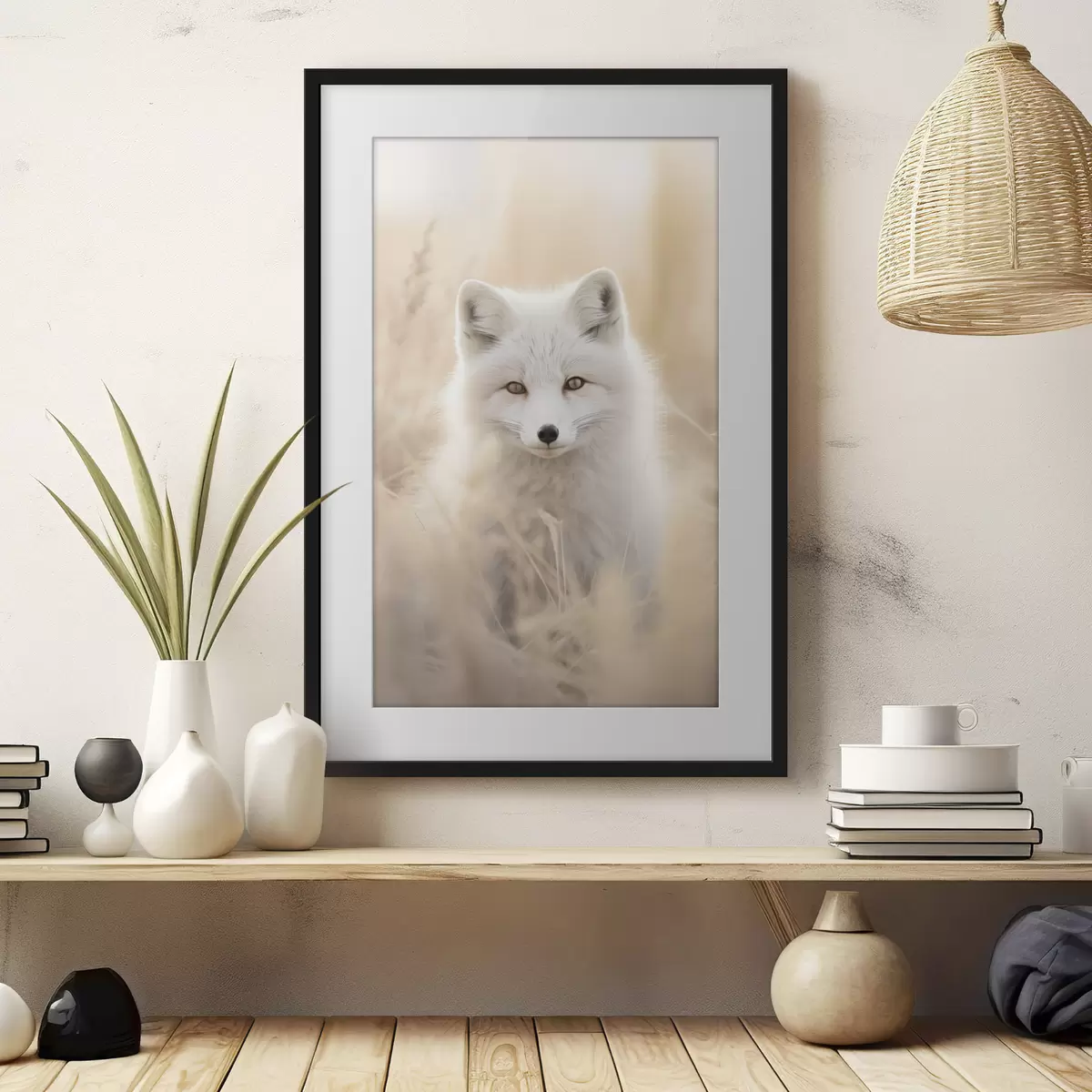 Poster Renard arctique f48498