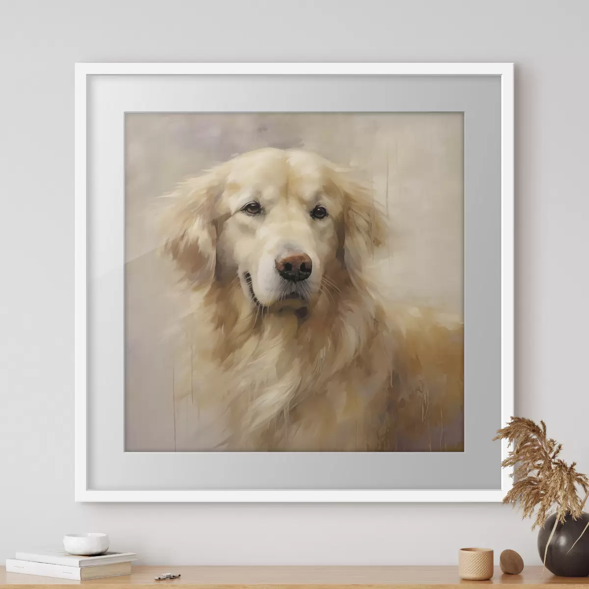 Poster Portrait d'un chien de chasse f48222