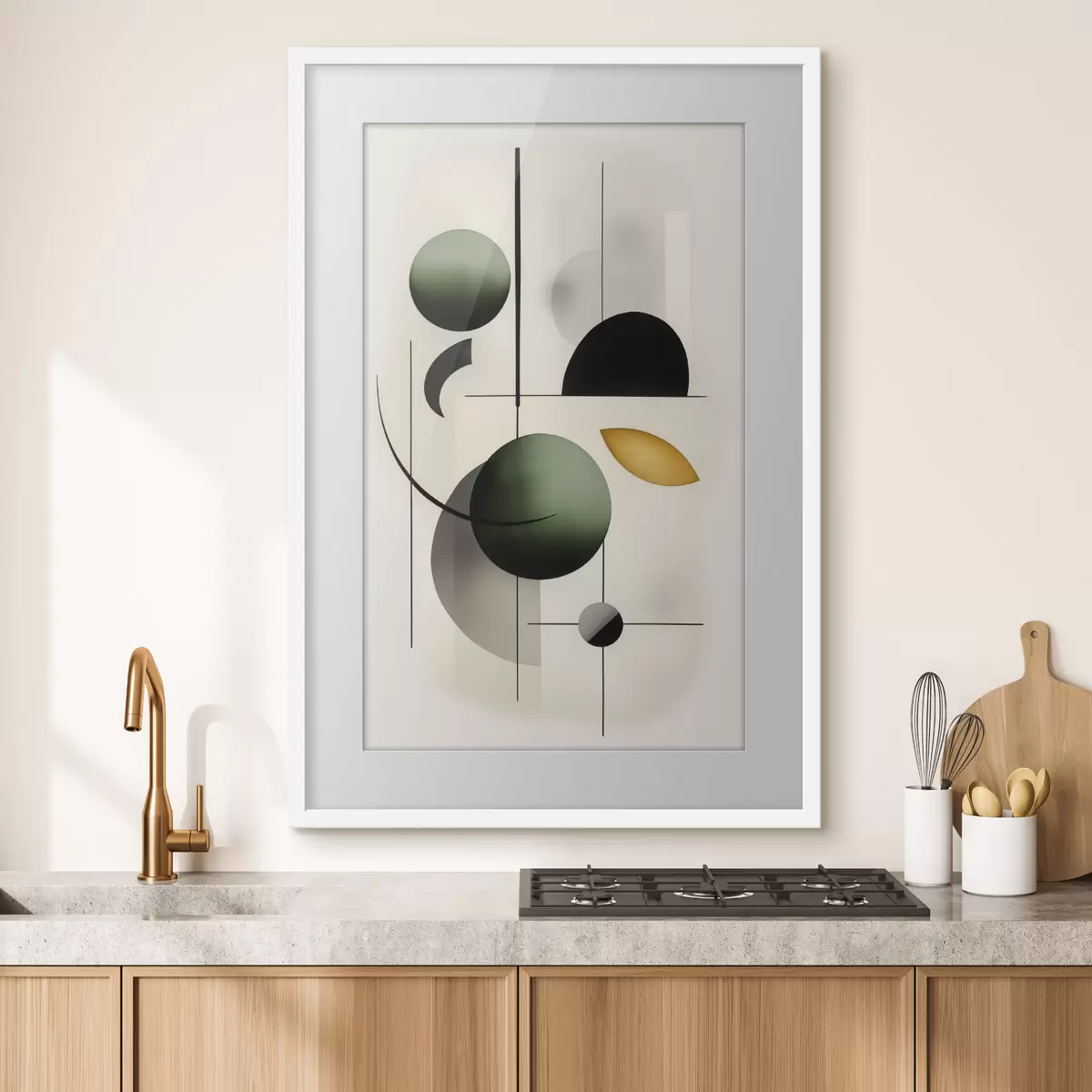 Poster Cercles et joie f48284