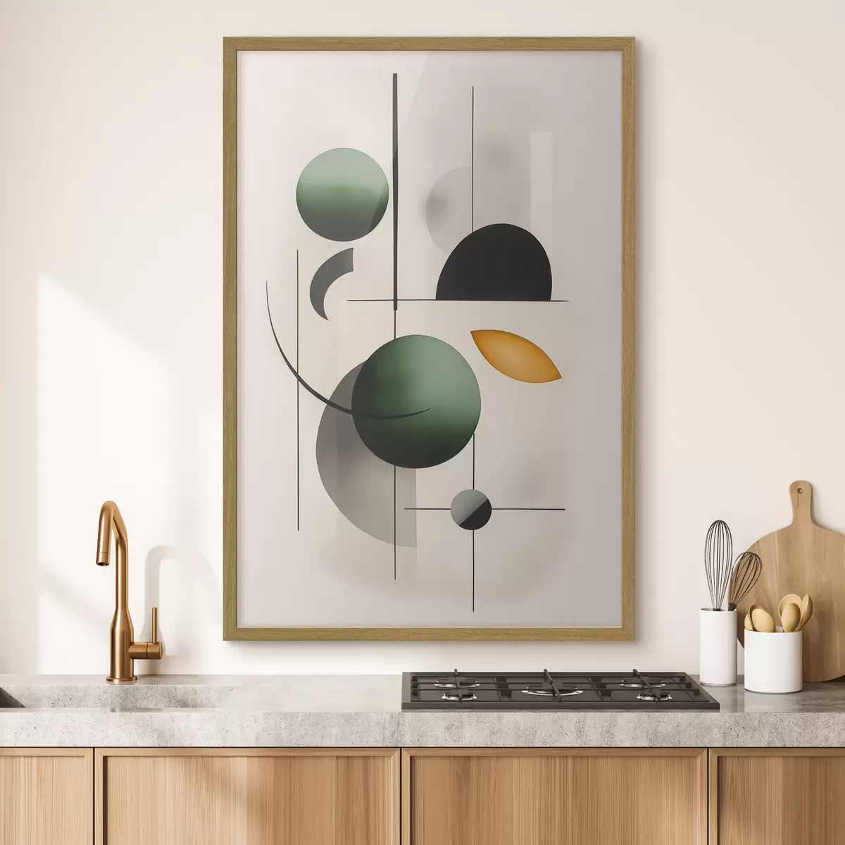 Poster Cercles et joie f48284