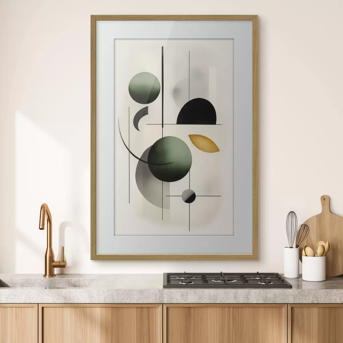 Poster Cercles et joie f48284