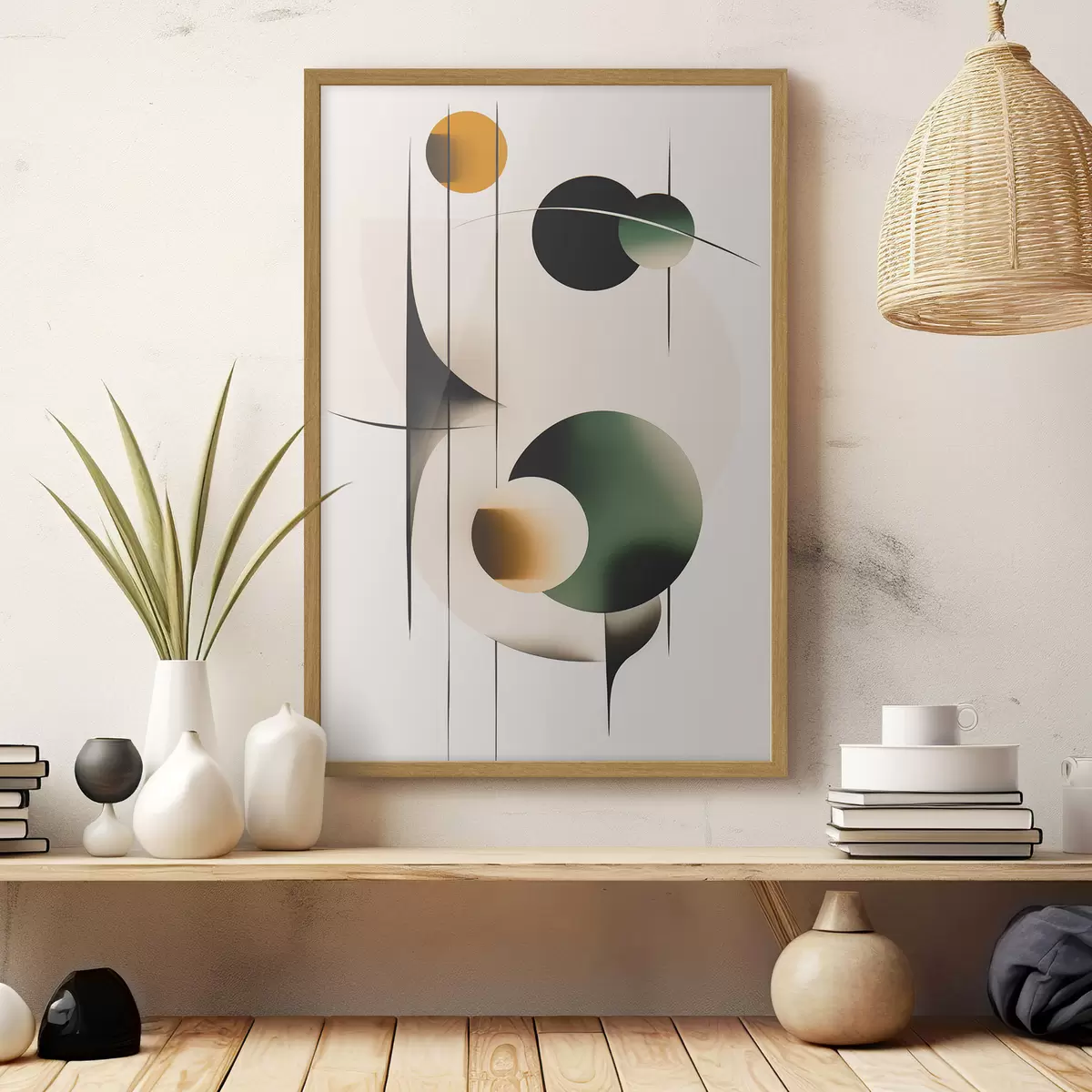 Poster Cercles et sérénité f48285