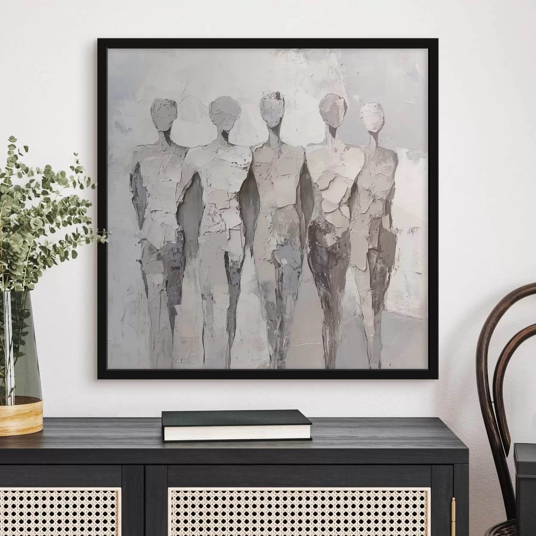 Papier peint Silhouettes abstraites modernes f48286