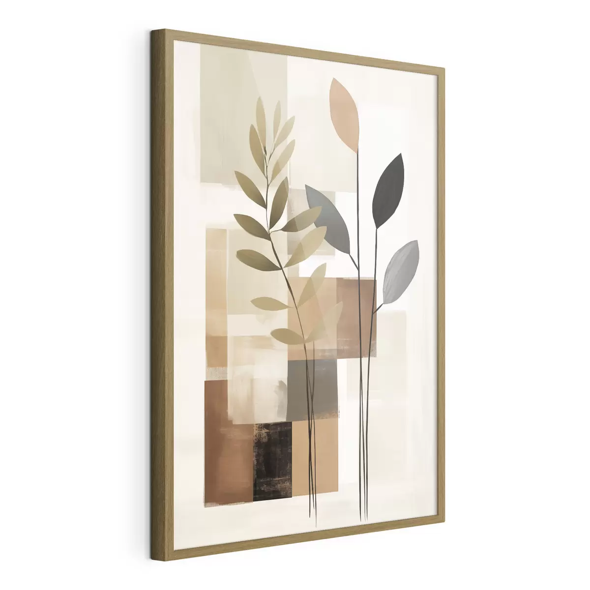 Poster Composition botanique abstraite f48516