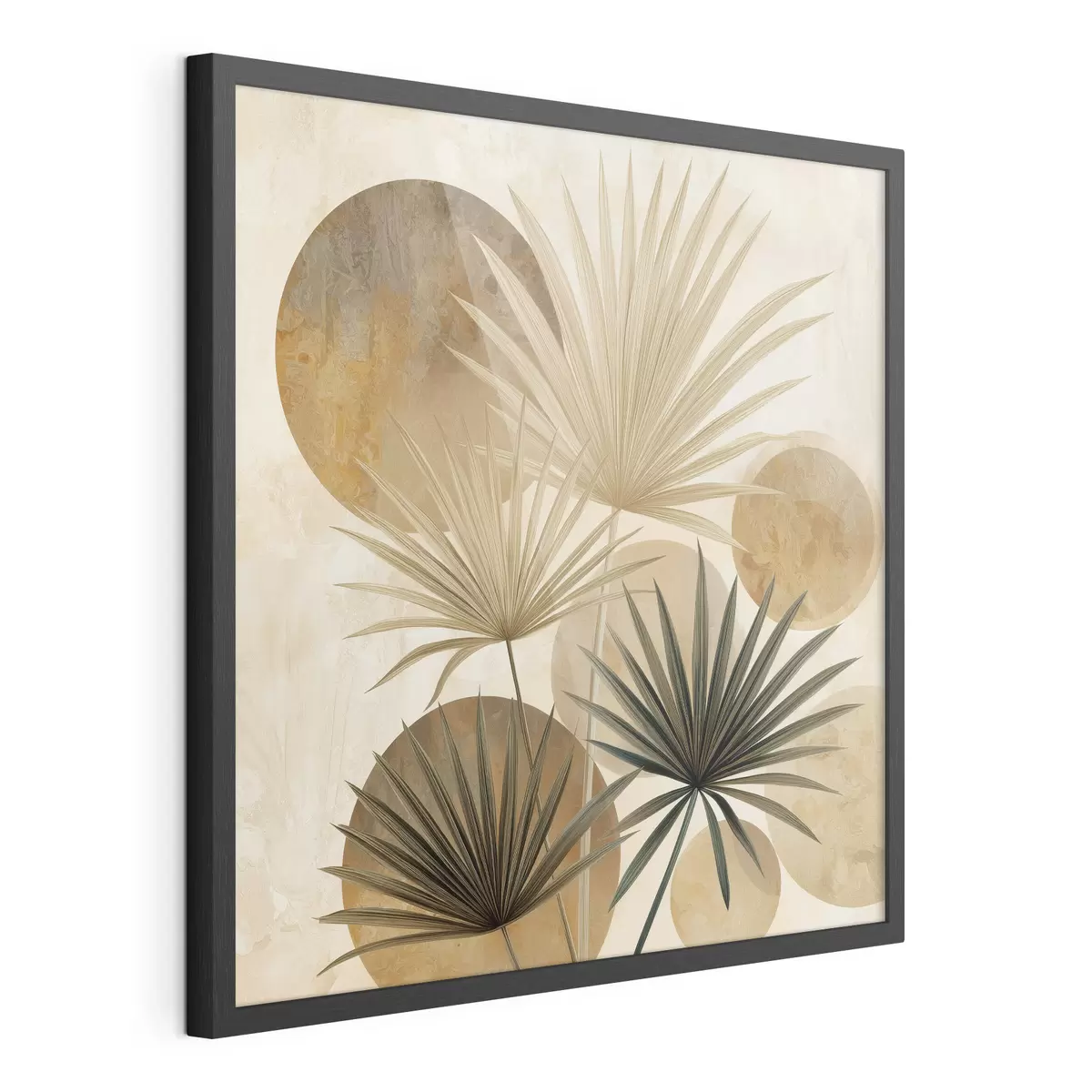 Poster Palmes et confiance f48518