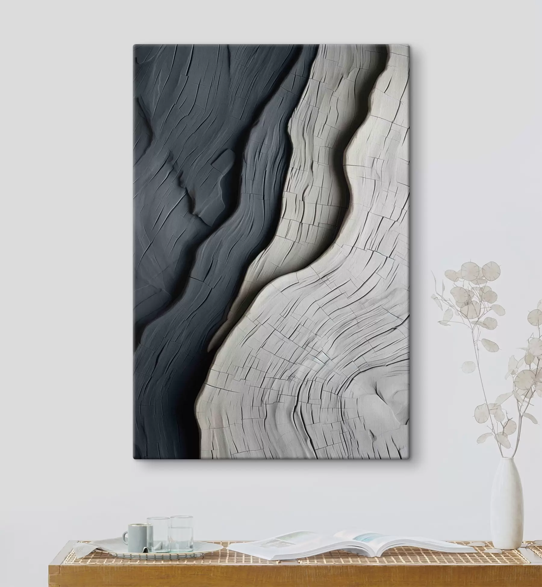 Papier peint Ruisseau de pierre s48544