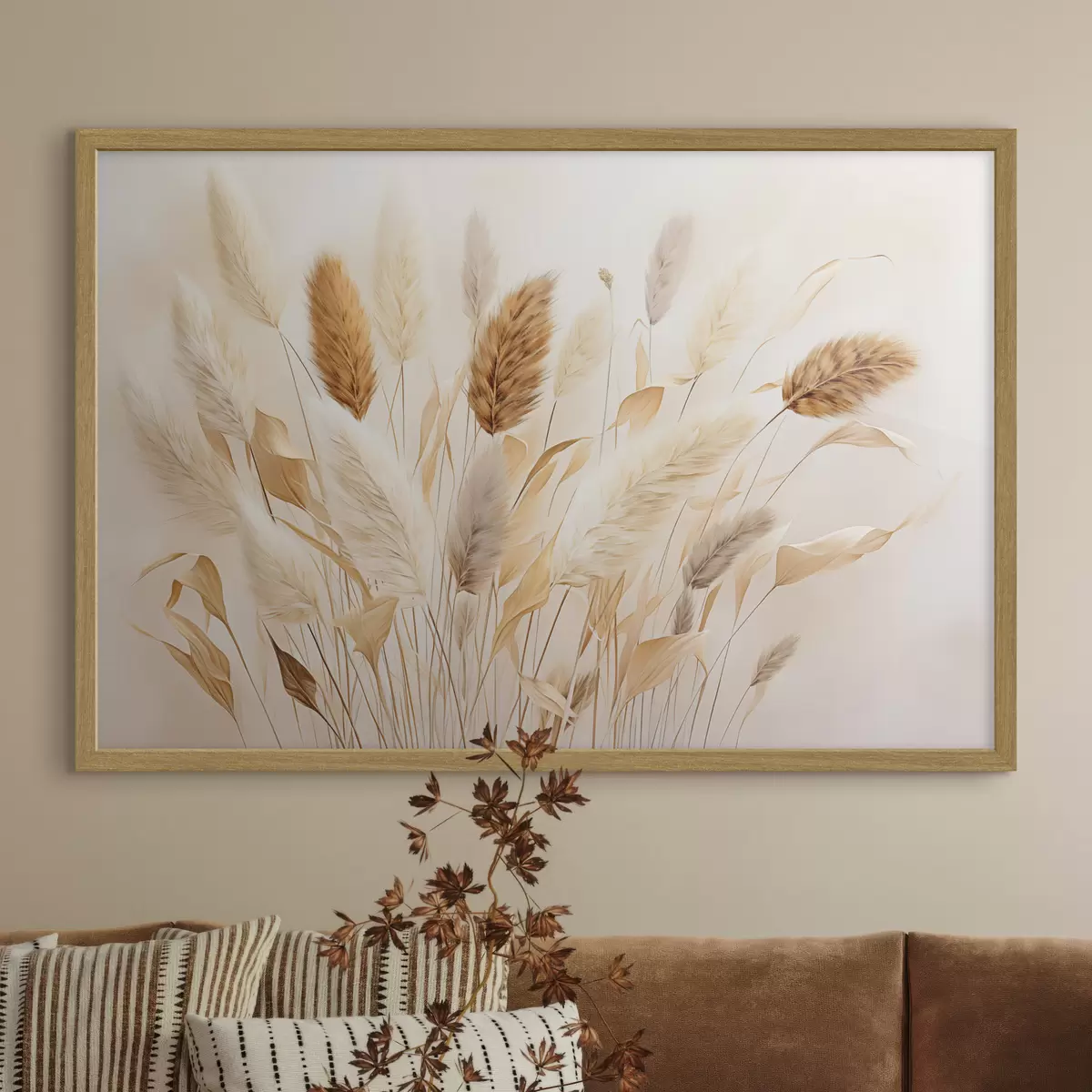 Poster Champ doré f48536