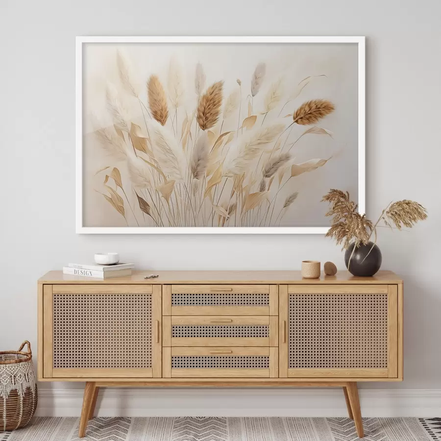 Papier peint Champ doré f48536