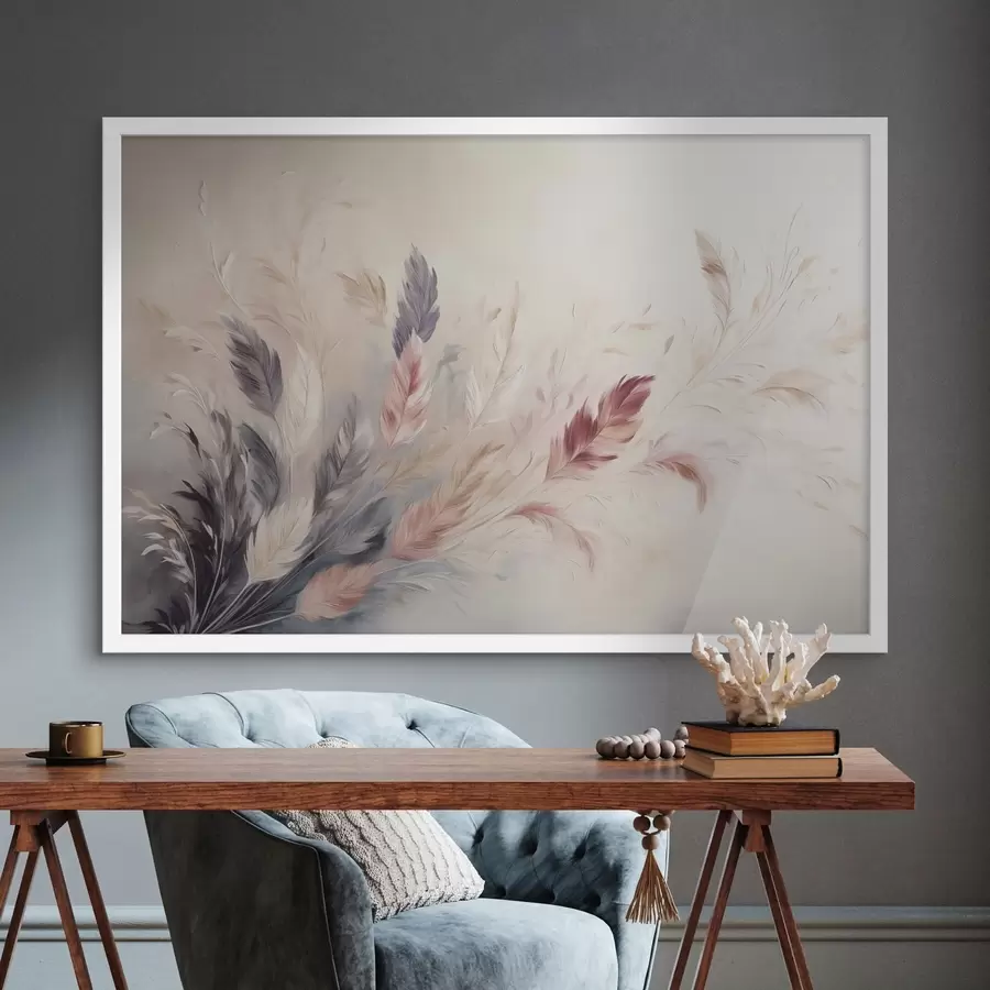 Papier peint Le doux balancement des herbes f48537