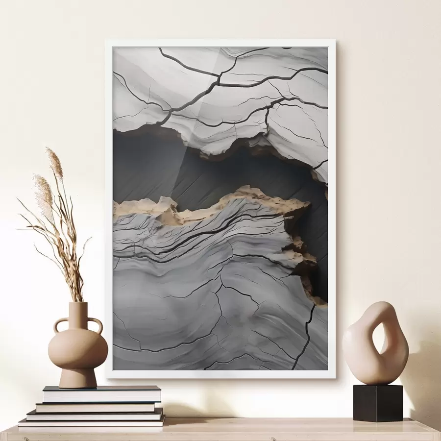 Papier peint La profondeur de la pierre f48541