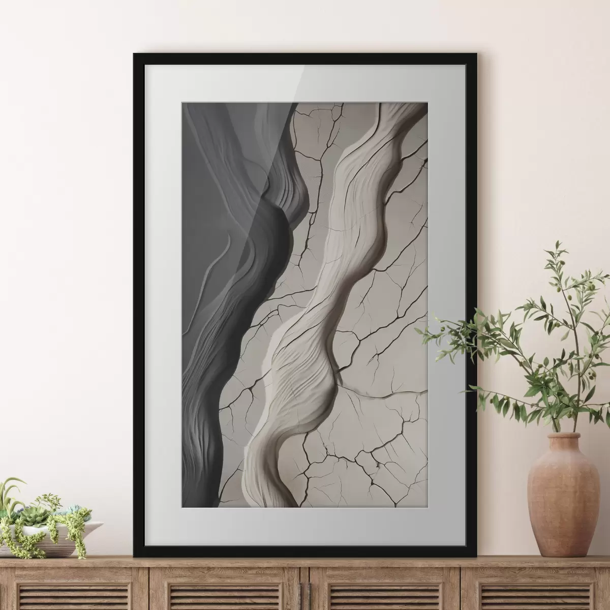 Poster Contraste des éléments f48543