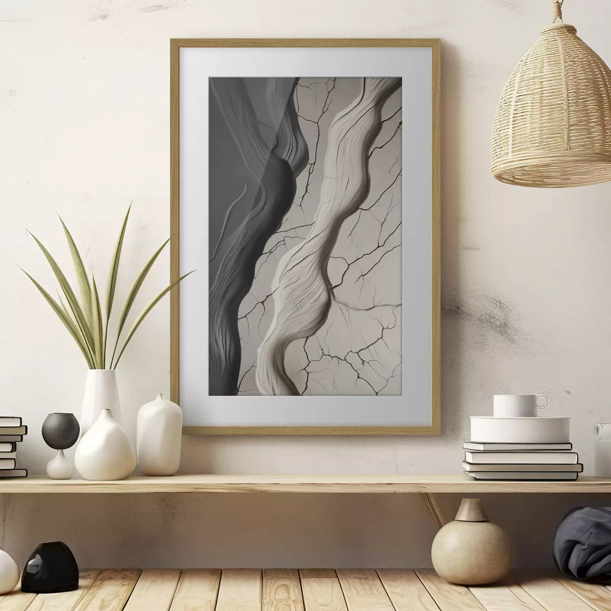 Poster Contraste des éléments f48543