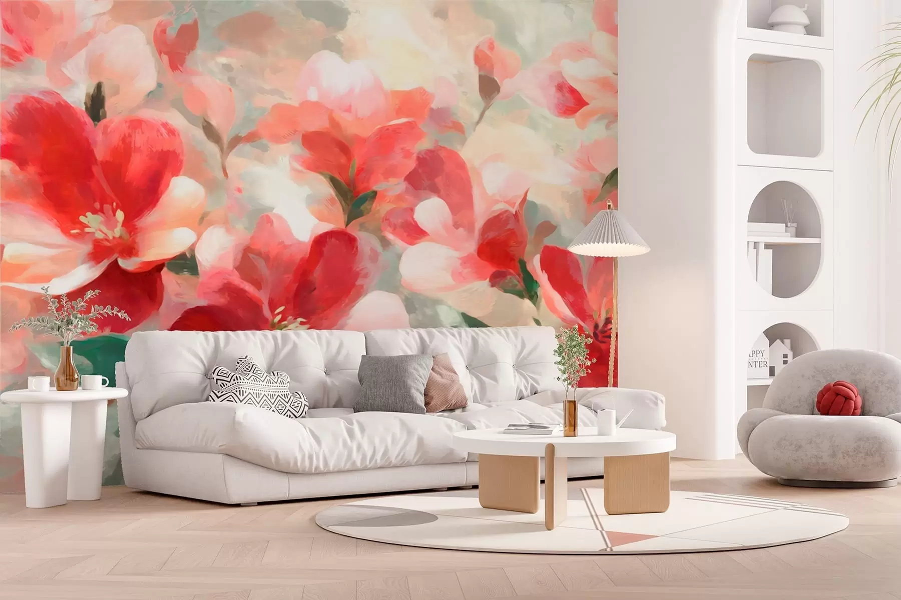 Papier peint Fleurs w05404