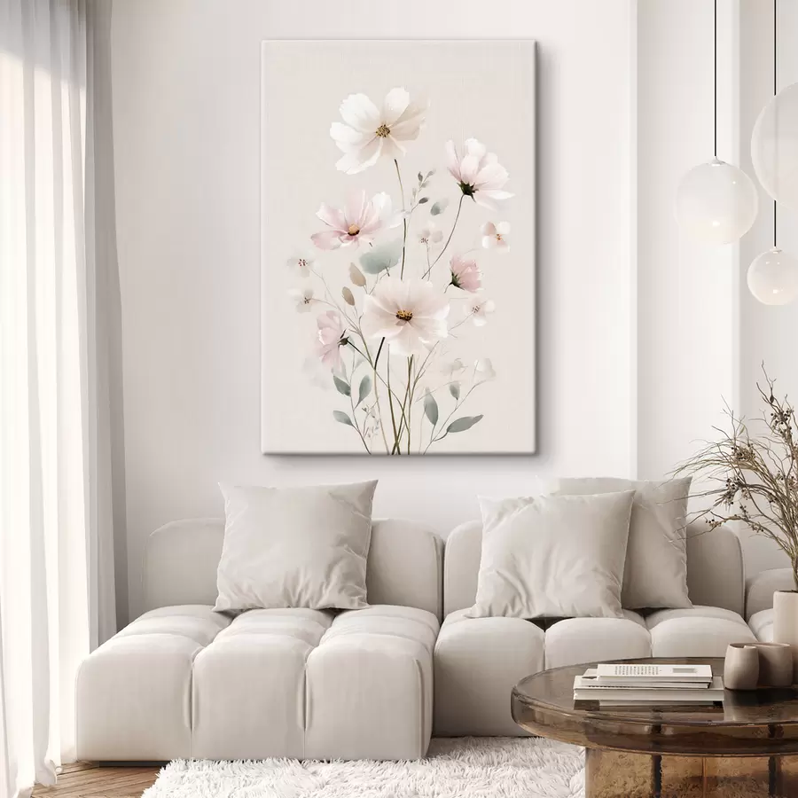 Tableau des fleurs sauvages délicates s48533