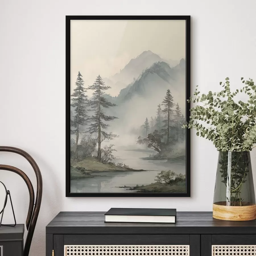 Papier peint un arrangement décoratif raffiné composé de fleurs et de feuillage f48532